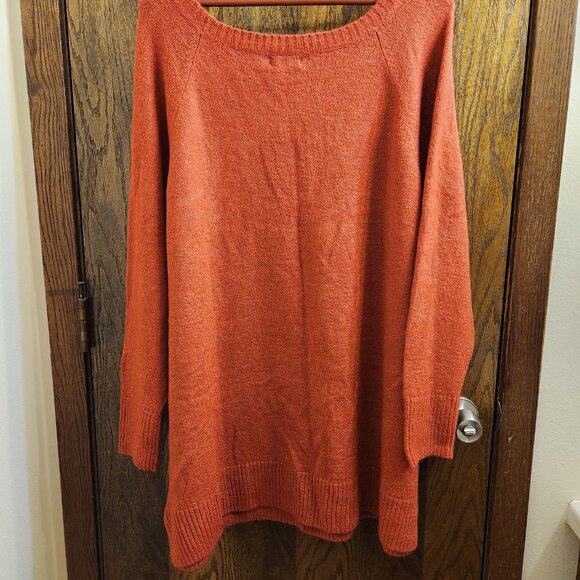 LC Lauren Conrad Sixe 3X Holiday Sequin Penguin Long Sleeve Tunic Sweater NWT - Picture 4 of 12